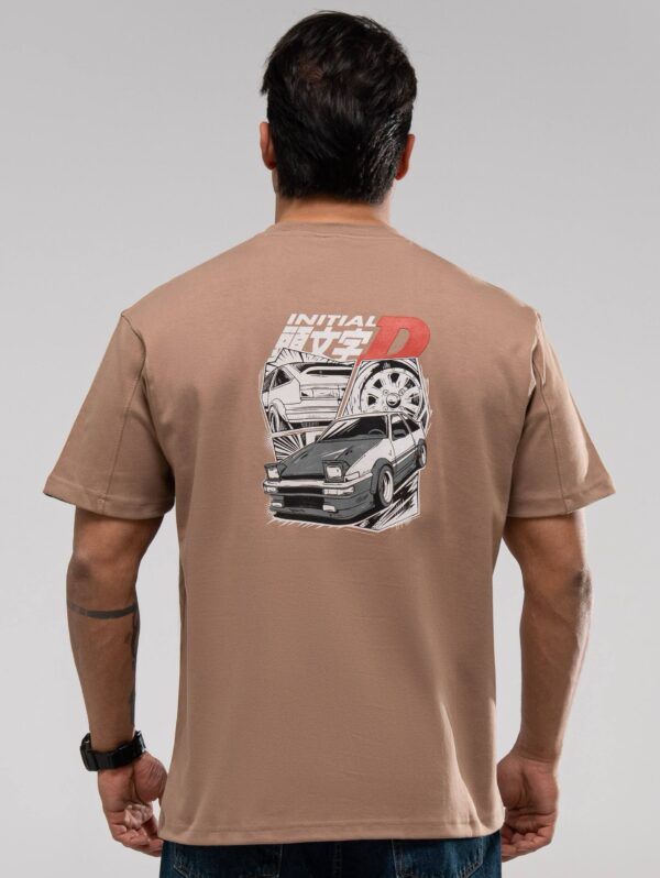 تیشرت ماکان وارداتی قواره لوزفیت INITIAL D - Image 6