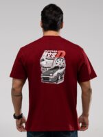 تیشرت ماکان وارداتی قواره لوزفیت INITIAL D - Image 11